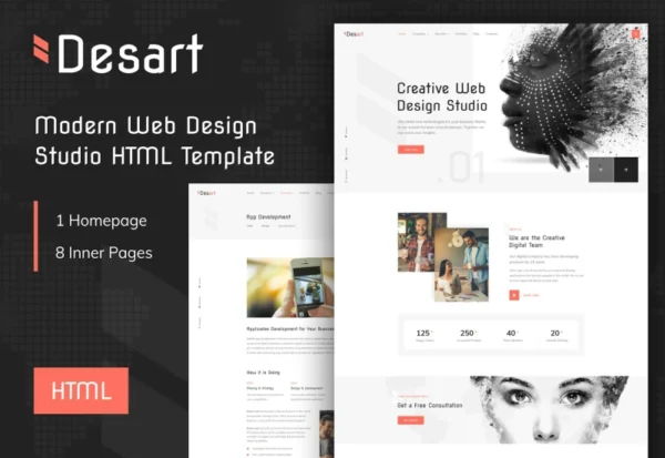 desart-creative-web-design-studio-html-template