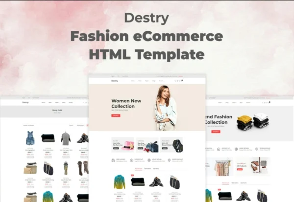 destry-fashion-ecommerce-html-template