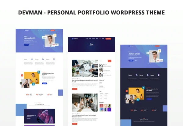 devman-personal-portfolio-wordpress-theme