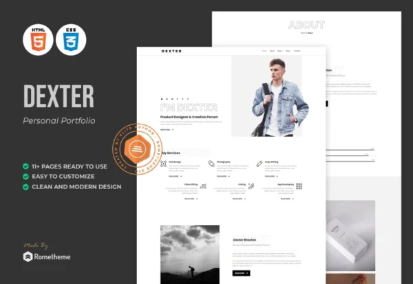 dexter-personal-portfolio-html-template-2