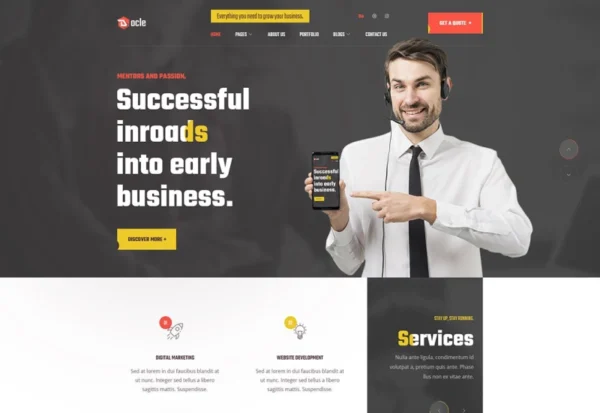 docle-digital-agency-services-wordpress-theme