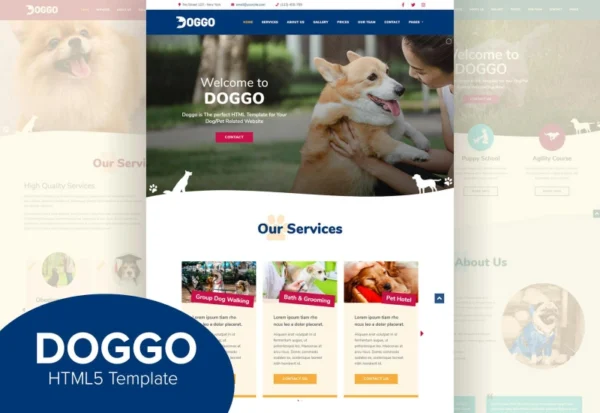 doggo-responsive-html5-template