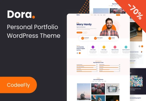 dora-personal-portfolio-wordpress-theme