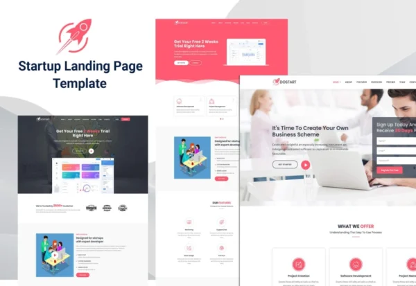 dostart-startup-landing-page-2