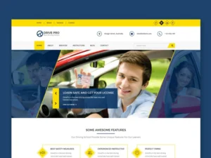 drive-pro-driving-school-html-template