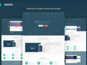 dropx-multipurpose-flexible-landing-page-template