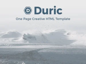 duric-one-page-creative-html-template