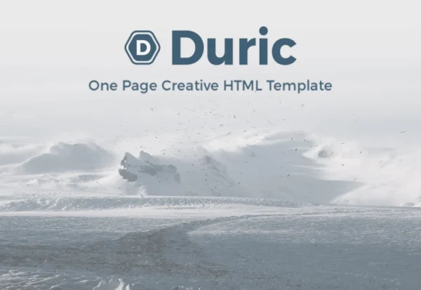 duric-one-page-creative-html-template