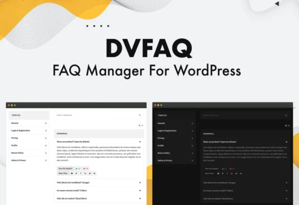 dv-faq-advanced-wordpress-faq-plugin