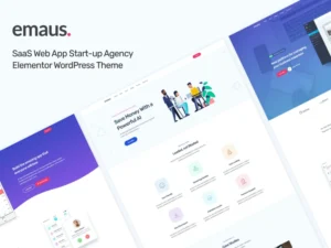 emaus-saas-app-startup-elementor-wordpress-theme