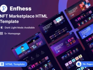 enfhess-nft-marketplace-html-template