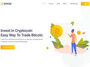 enros-bitcoin-cryptocurrency-landing-page-2