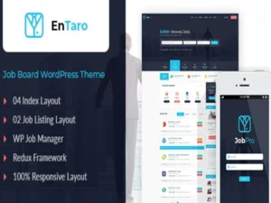 entaro-job-portal-wordpress-theme