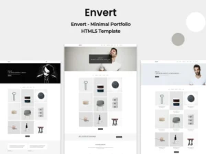 envert-minimal-portfolio-template