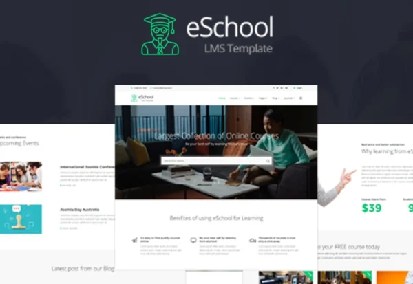 eschool-education-joomla-lms-template