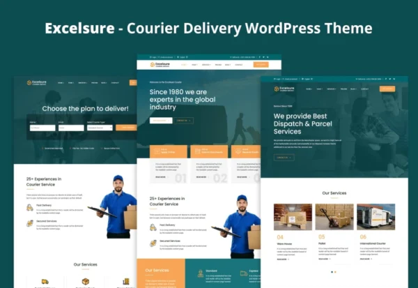 excelsure-courier-delivery-wordpress-theme