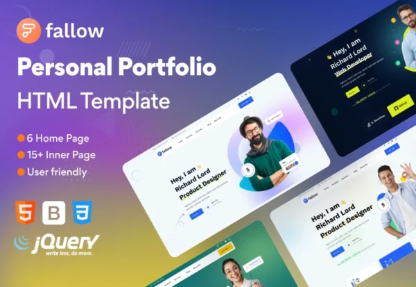 fallow-personal-portfolio-bootstrap-template-2