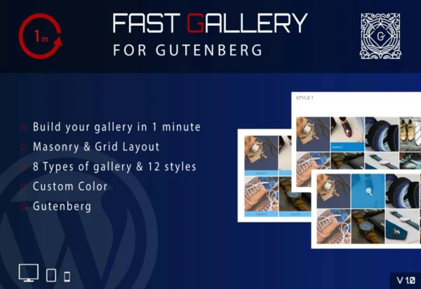 fast-gallery-for-gutenberg-wordpress-plugin