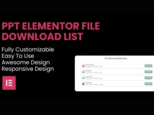 file-download-list-elementor-widget