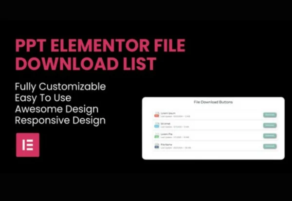 file-download-list-elementor-widget