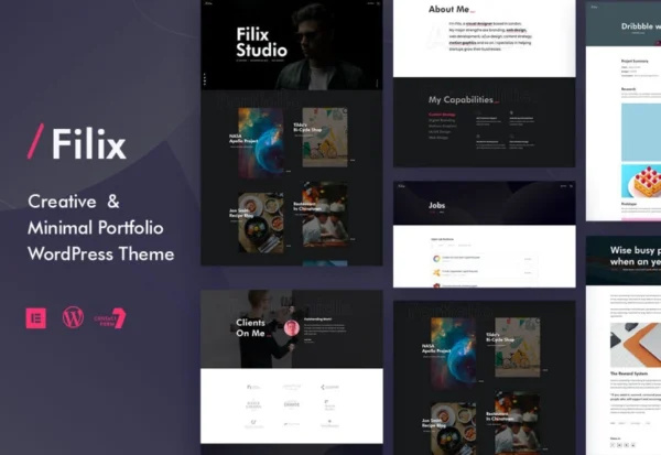 filix-creative-minimal-portfolio-wordpress-theme