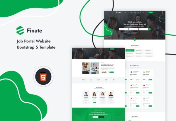 finate-job-portal-website-template