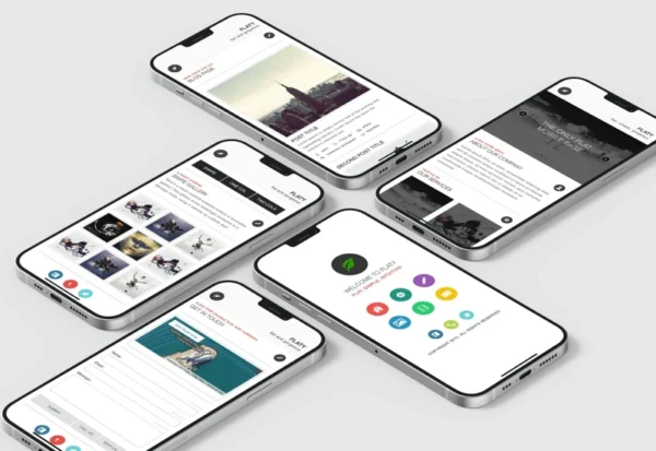 flaty-mobile-website-template