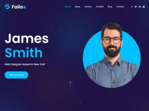 foliox-tailwind-css-personal-portfolio-template-2