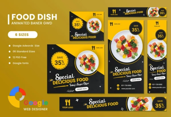 food-google-adwords-html5-banner-ads-gwd