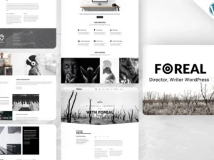 foreal-director-writer-wordpress-theme