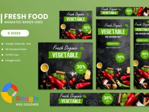 fresh-food-google-adwords-html5-banner-ads-gwd