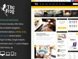 frog-creative-news-wordpress-theme