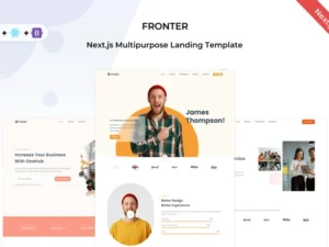 fronter-next-js-multipurpose-landing-template