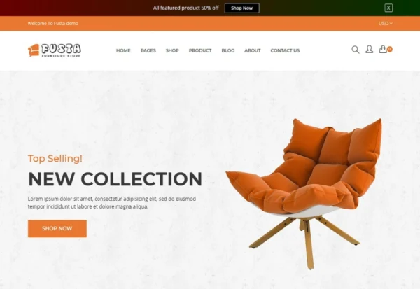 fusta-furniture-shopify-theme