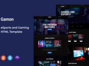 gamon-esports-and-gaming-html-template