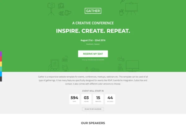 gather-event-conference-landing-page-wp-theme