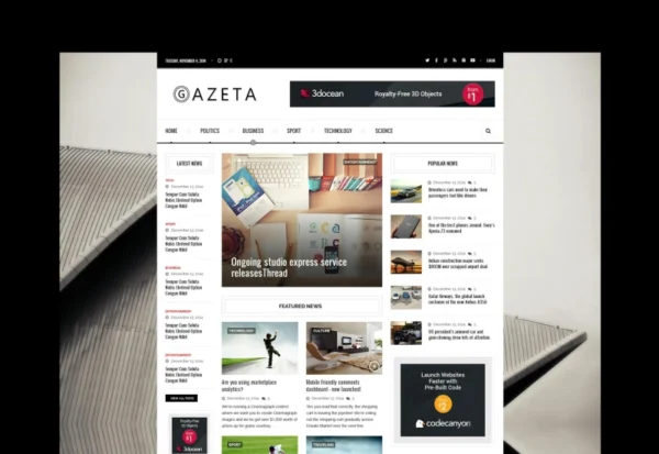 gazeta-2-responsive-news-html-template