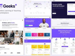 geeks-online-learning-marketplace-wordpress-them