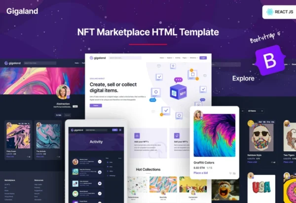 gigaland-nft-marketplace-react-js-template