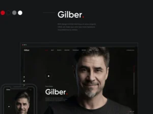 gilber-personal-cv-resume-wordpress-theme