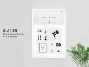 glacier-clean-minimal-portfolio-html5-template