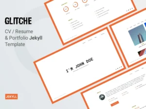 glitche-resume-cv-portfolio-jekyll-theme