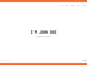 glitche-tailwind-css-personal-portfolio-template-2