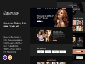 gmaakeup-makeup-artist-html-template