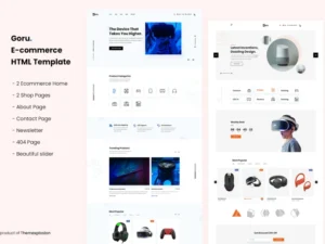 goru-electronics-e-commerce-html-template