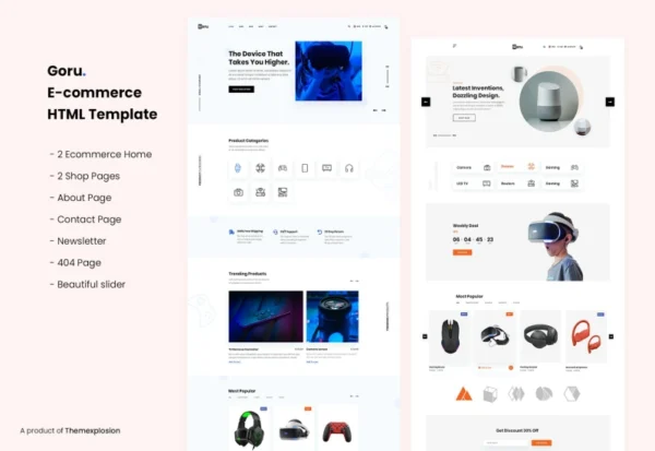 goru-electronics-e-commerce-html-template