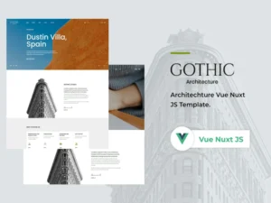 gothic-architecture-vue-nuxt-js-template