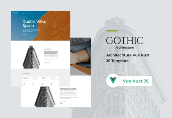 gothic-architecture-vue-nuxt-js-template