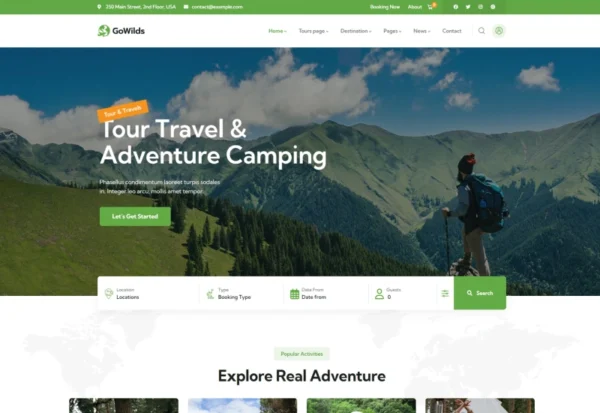 gowilds-travel-tour-booking-wordpress-theme