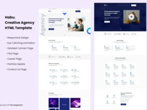 habu-creative-agency-digital-agency-template